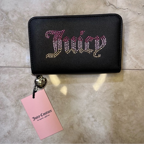 Juicy Couture BE Classic II Satchel & Matching Multicompartment Bifold Wallet - Picture 8 of 15